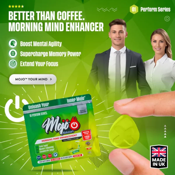 Mojo Kickstart Nootropic Gummies Adhd Focus Memory Best Brain Booster Mental Clarity Nootropics Neurotropic Uk Supplement 7