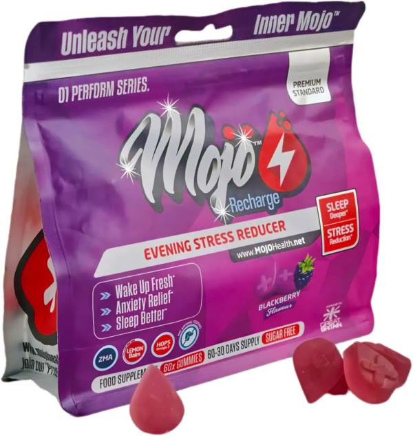 Mojo Recharge Sleep Melatonin L Tryptophan Gummies 2