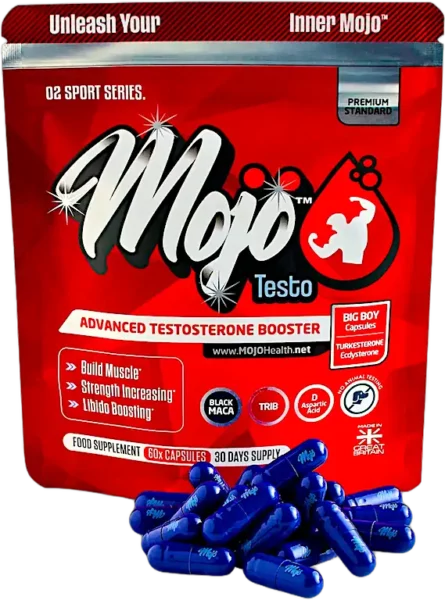 Mojo Testo Turkesterone Ecdysterone Testosterone Booster Supplement 2