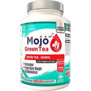 Mojo Green Tea Herbal Calorie Fat Burner Natural Diuretic Reduce Shed Water Weight Loss Capsules Supplement
