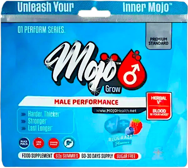 Mojo Grow Gummies Male Libido Sexual Drive Aphrodisiac Booster Black Maca Horny Goat Weed For Men Longjack Muira Pauma Tribulus Ashwagandha Ginseng Damiana Best Uk Natural Ed Erectile Dysfunction Supplement