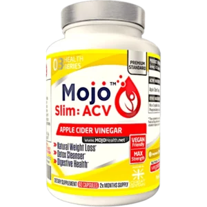 Mojo Slim Acv Apple Cider Vinegar With Mother Best Uk Digestive Enzyme Gut Health Natural Detox Fat Burner Diet Tablets Bloating Relief Supplement