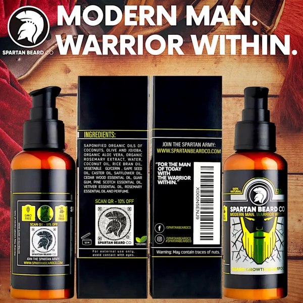 Spartan Beard Co - Beard Growth Shampoo Wash
