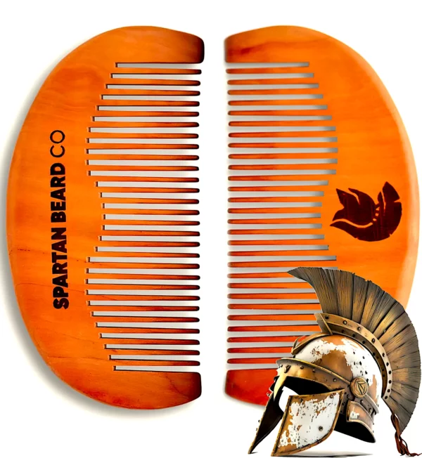 Spartan Beard Co - Wooden Pocket Beard Comb