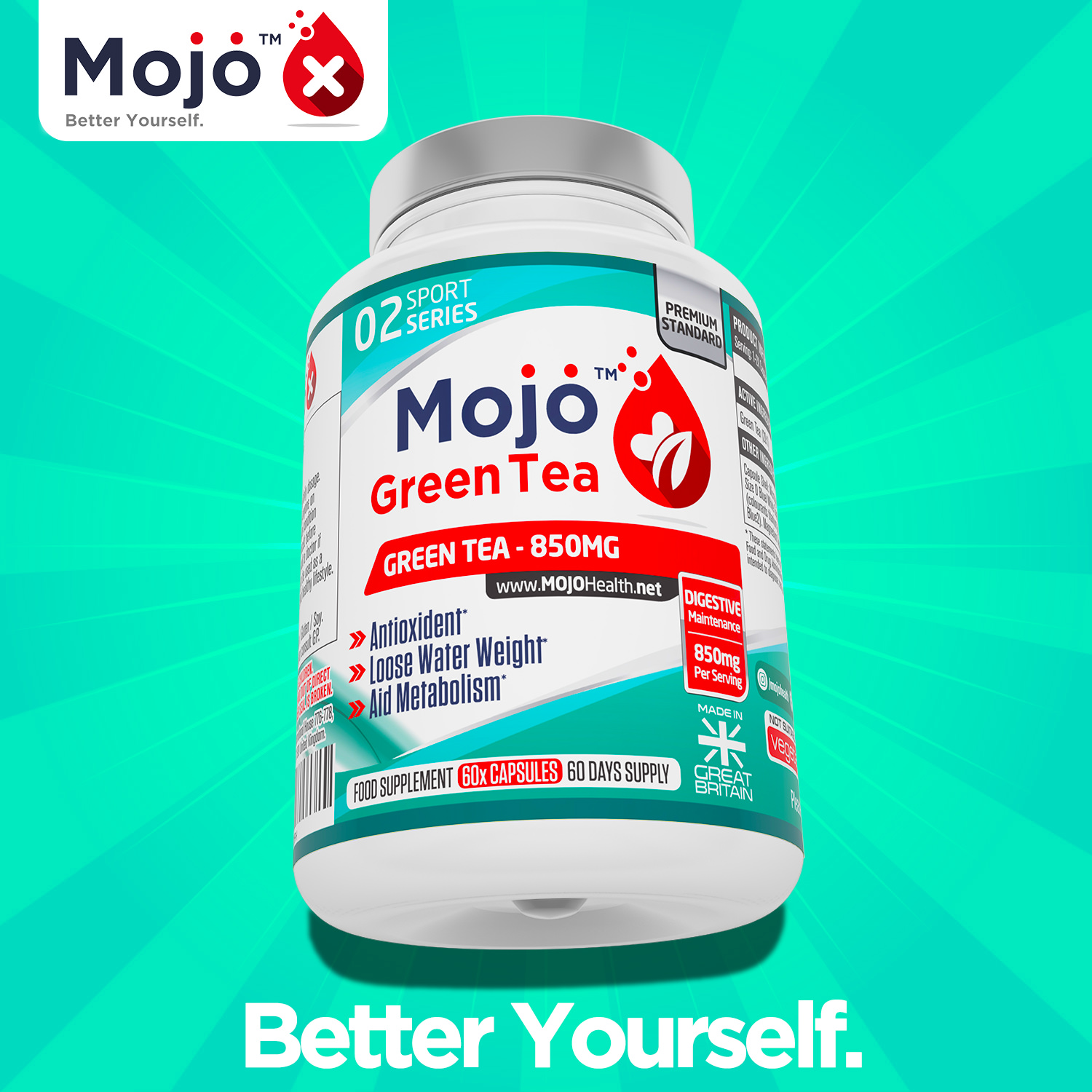 MOJO™ GREEN TEA | Herbal Fat Burner