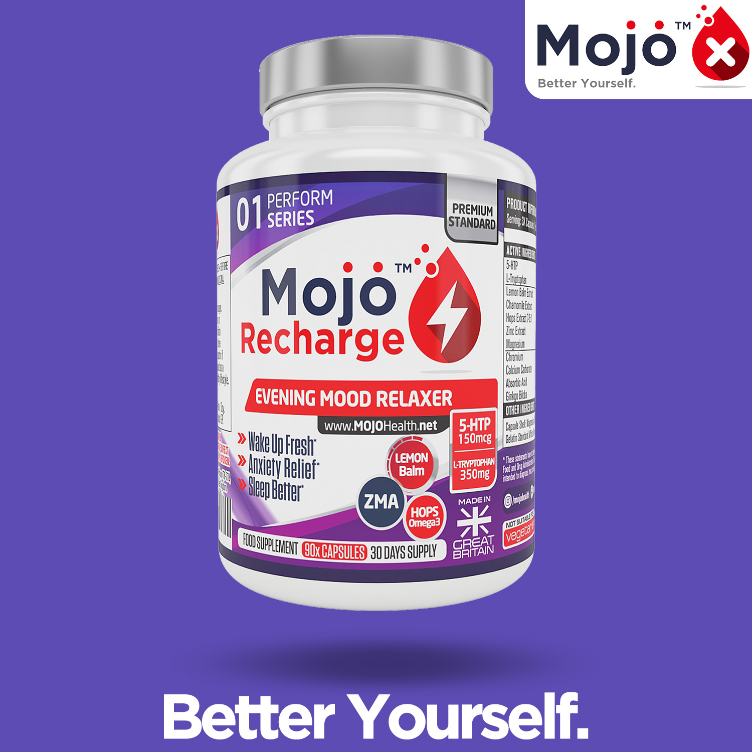 MOJO™ RECHARGE | 5-HTP Sleep Nootropic