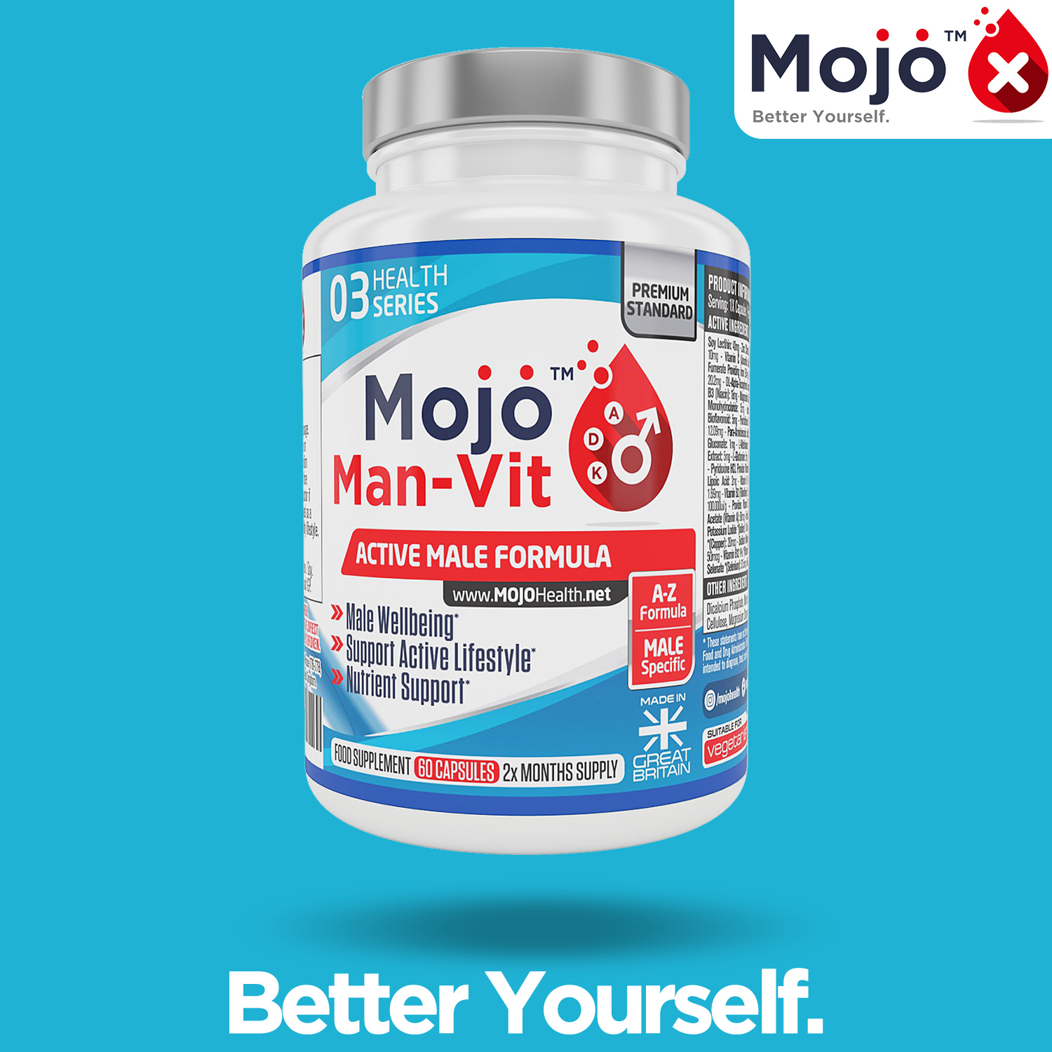 MOJO™ MAN-VIT | Men's Multi Vitamin